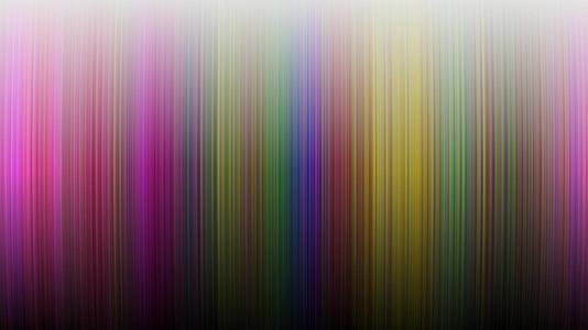 RGB显示屏上的颜色条从亮到暗从暖到冷从一侧到冷视频的预览图