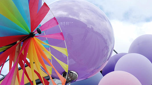 儿童节风车气球视频的预览图