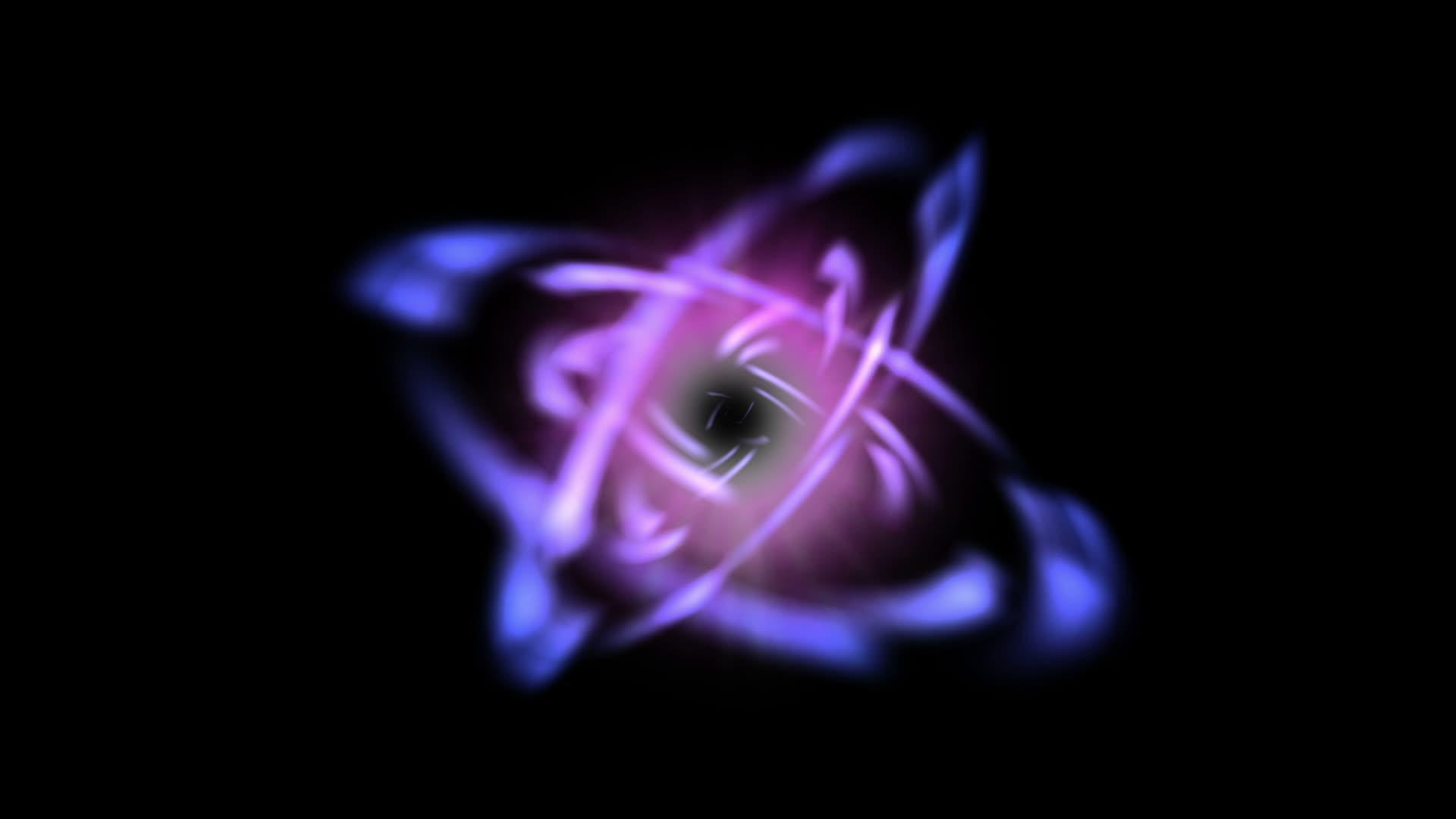 蓝色原子3在空间中d等离子体的能量视频的预览图