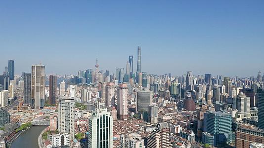 上海城市天际线视频的预览图