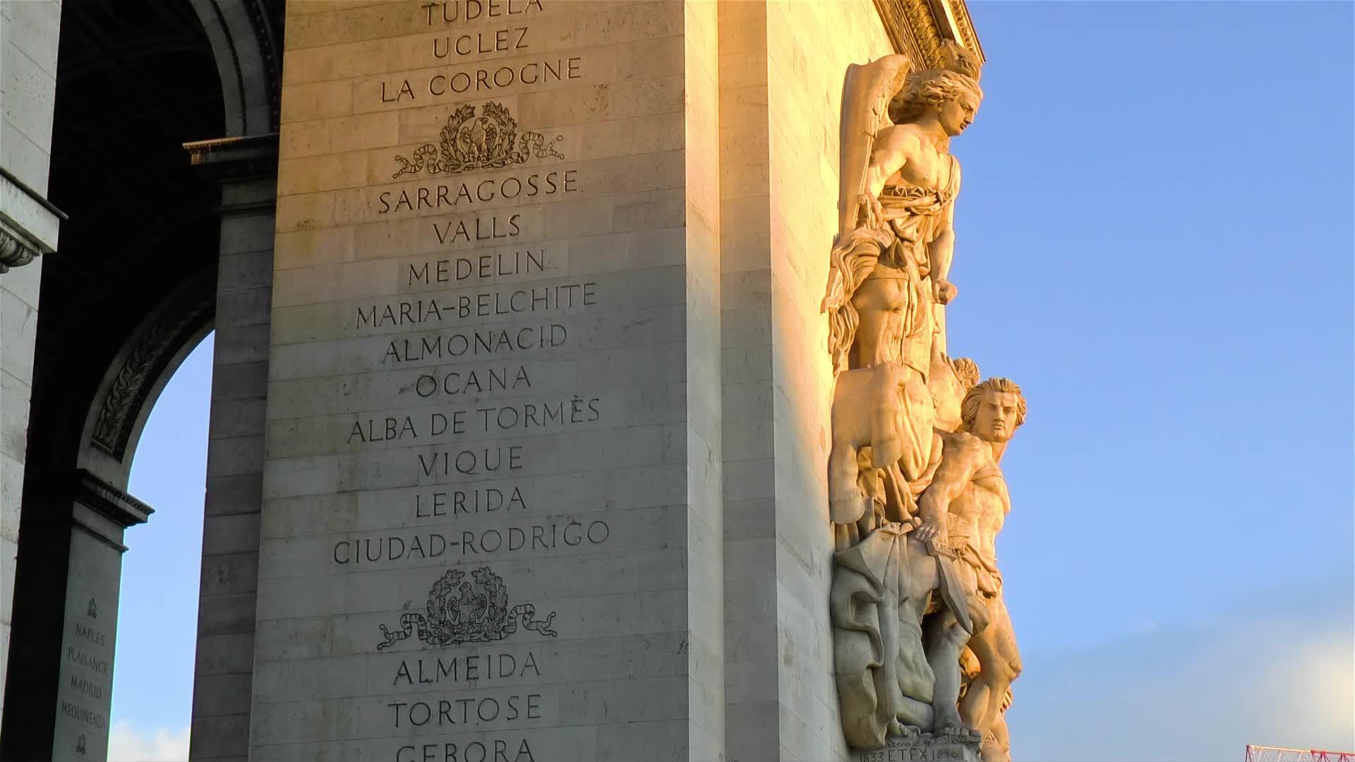 法国法国三角大楼视频的预览图