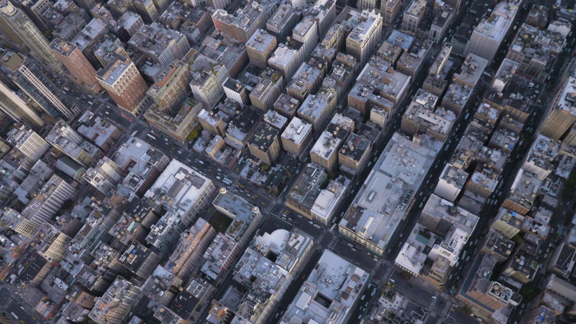 美国纽约市的城市景观住宅区视频的预览图