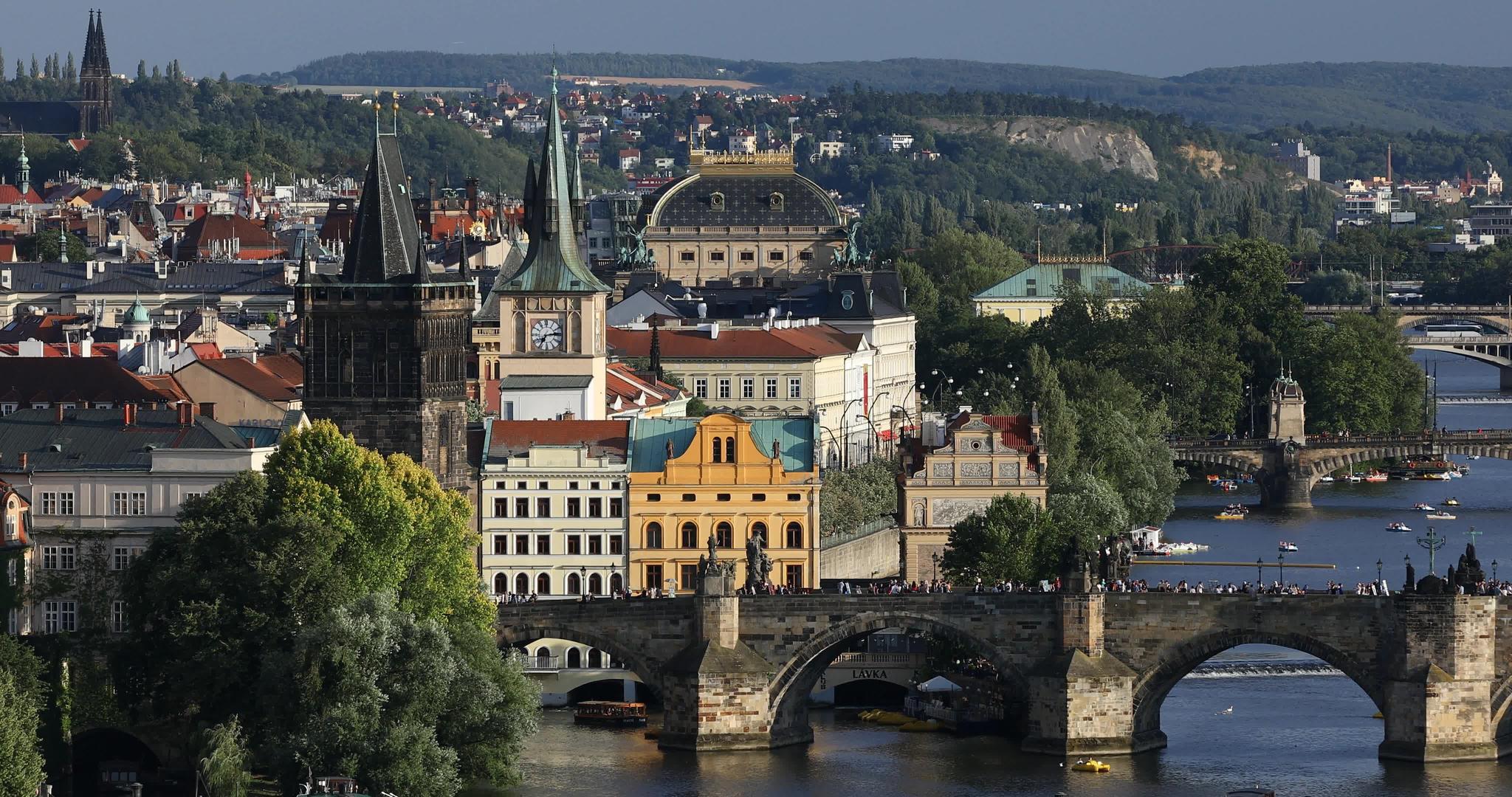 Charles桥Prague捷克共和国Charles视频的预览图