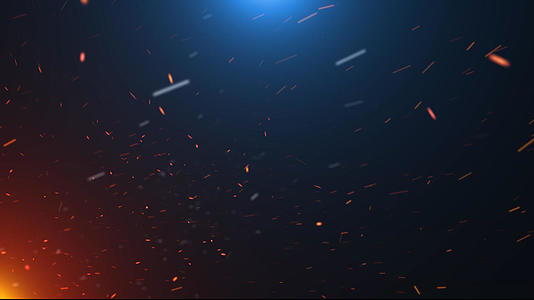 4K火花粒子背景视频的预览图