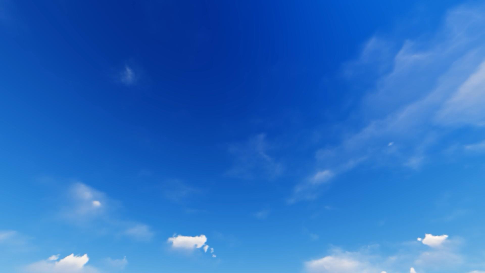 蓝天白云唯美清新背景视频的预览图