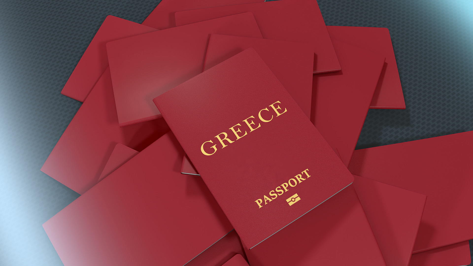 艺术家制作greece旅行护照视频的预览图