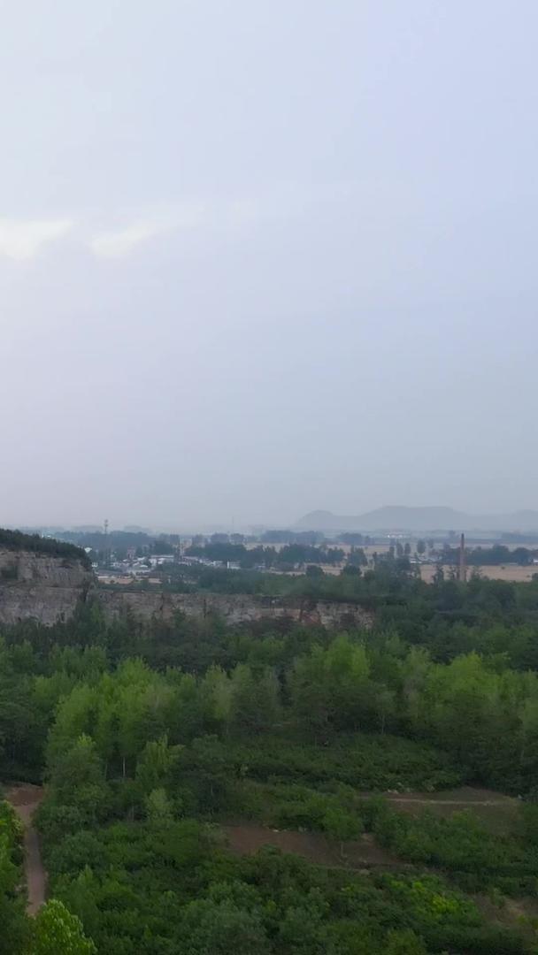 河南省永城5A风景区芒淞山风景区大汉雄风航拍视频的预览图