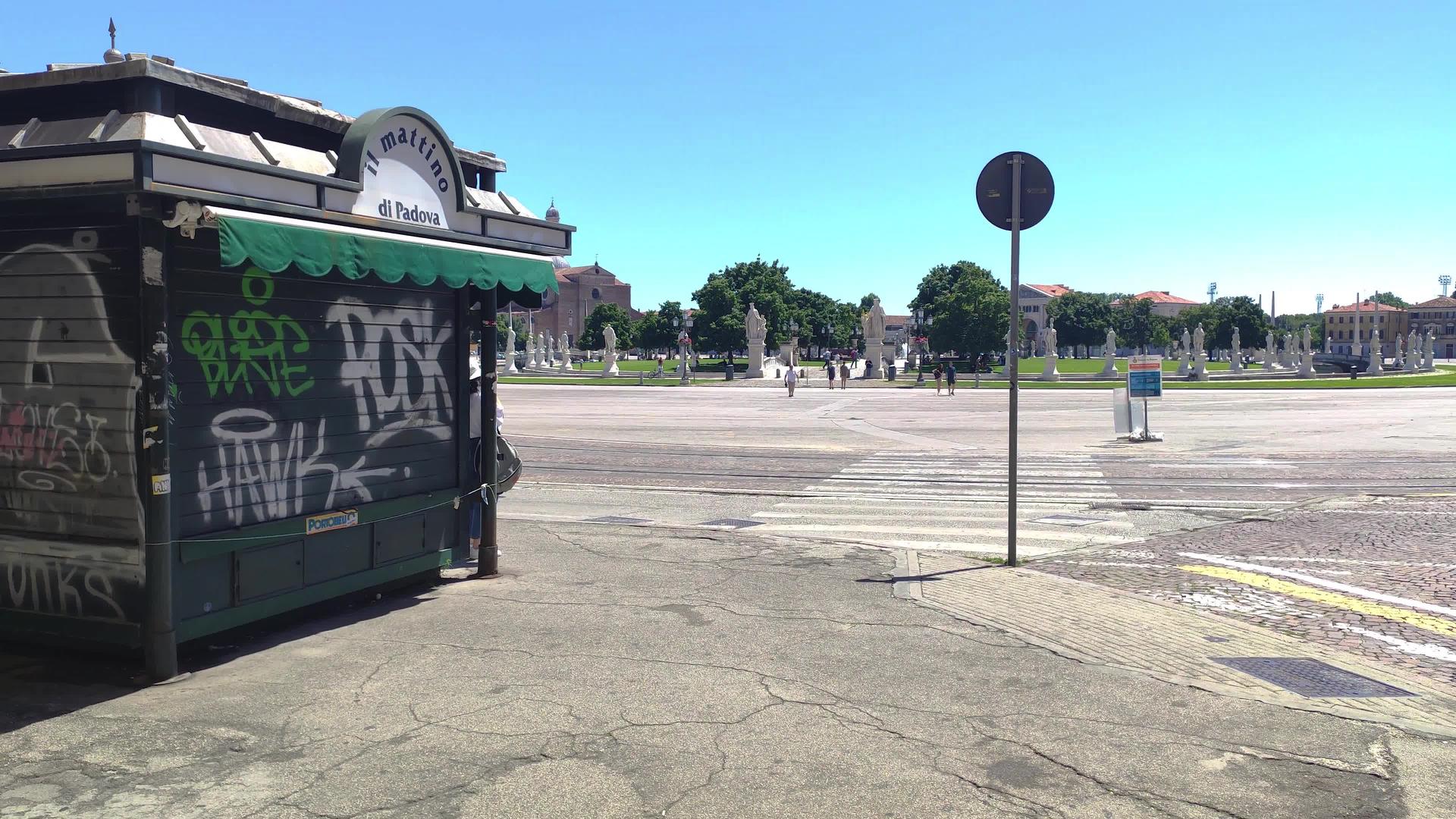 著名的广场位于意大利帕杜阿视频的预览图