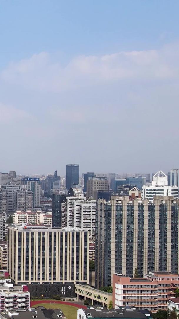杭州城市天际线航拍视频的预览图