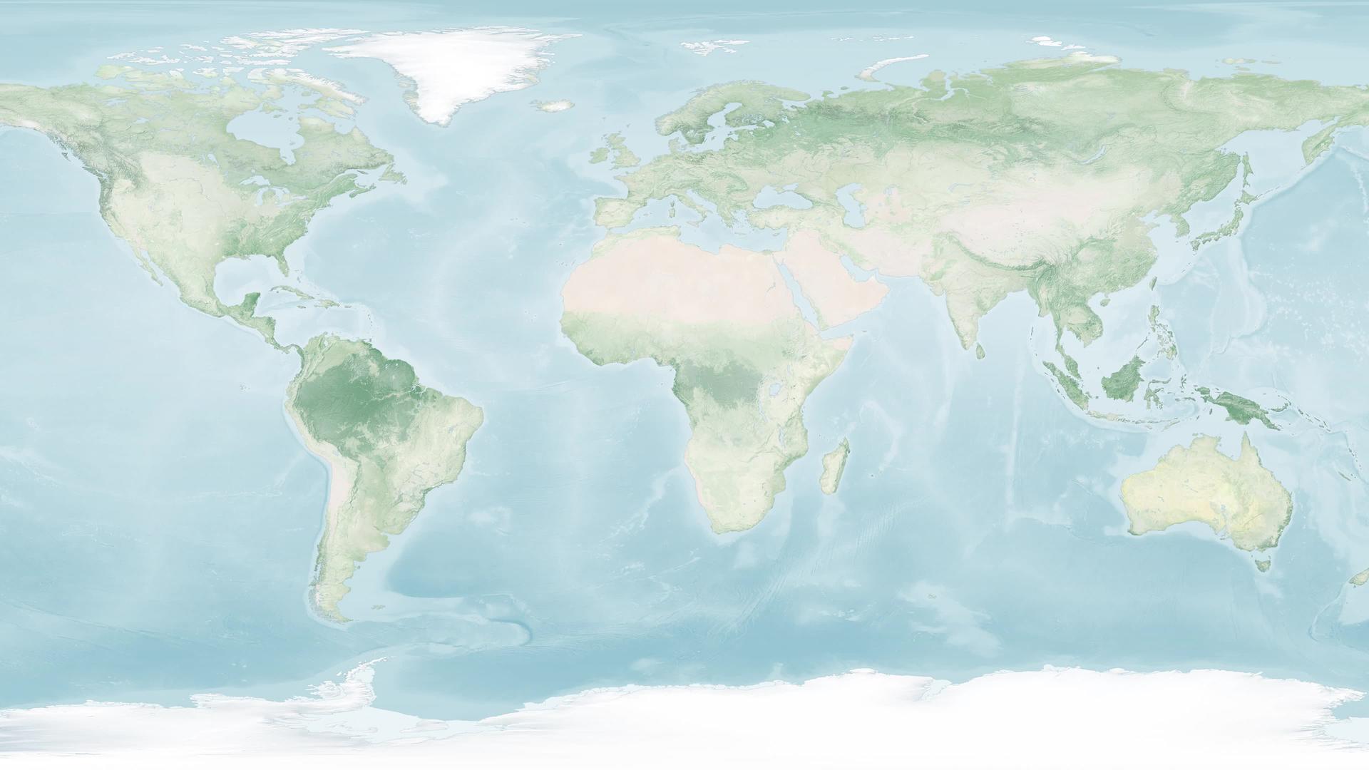 纳萨提供的全球数字世界地图从左到右缓慢移动视频的预览图