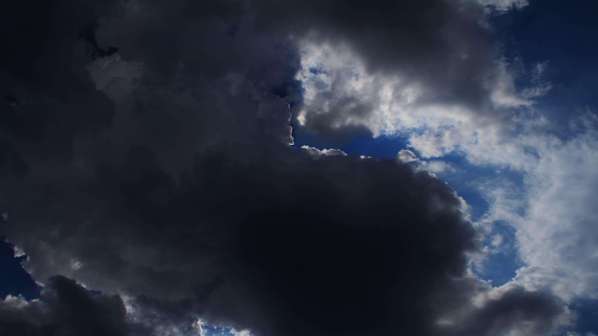 蓝天美丽的云天气视频的预览图