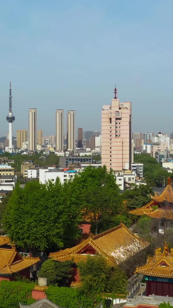 江苏徐州城市风景航拍视频视频的预览图