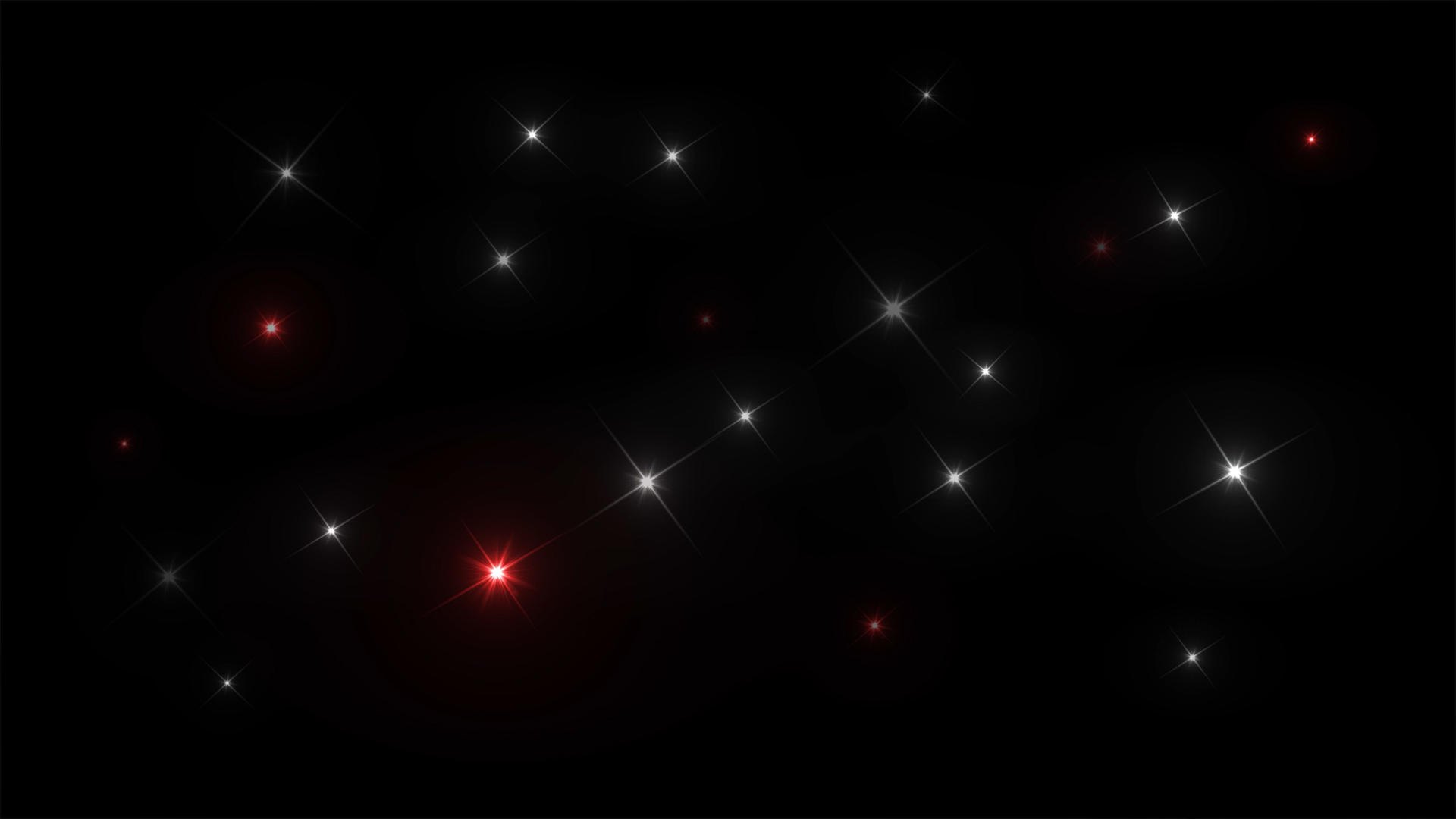 4K明亮星光闪烁动画带透明度视频的预览图