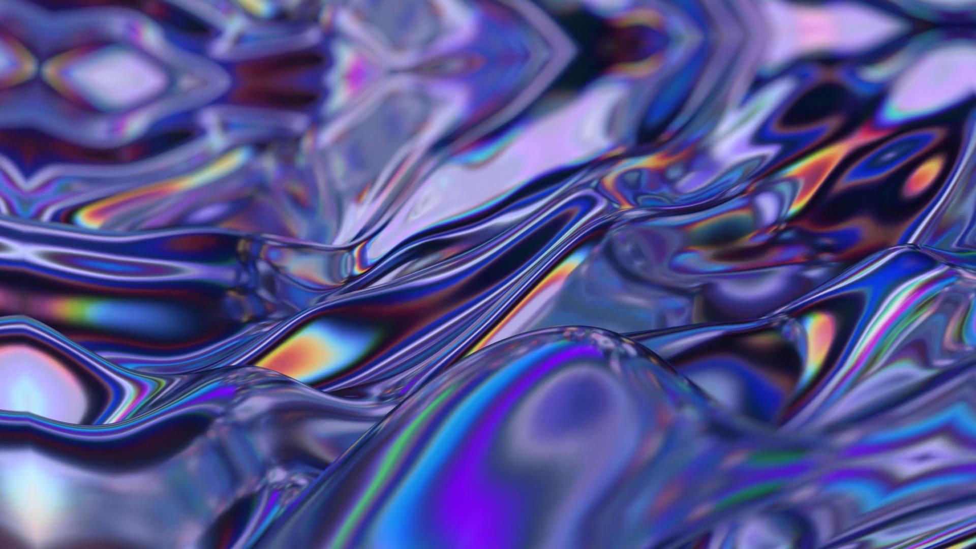 4K抽象流体液体背景视频视频的预览图