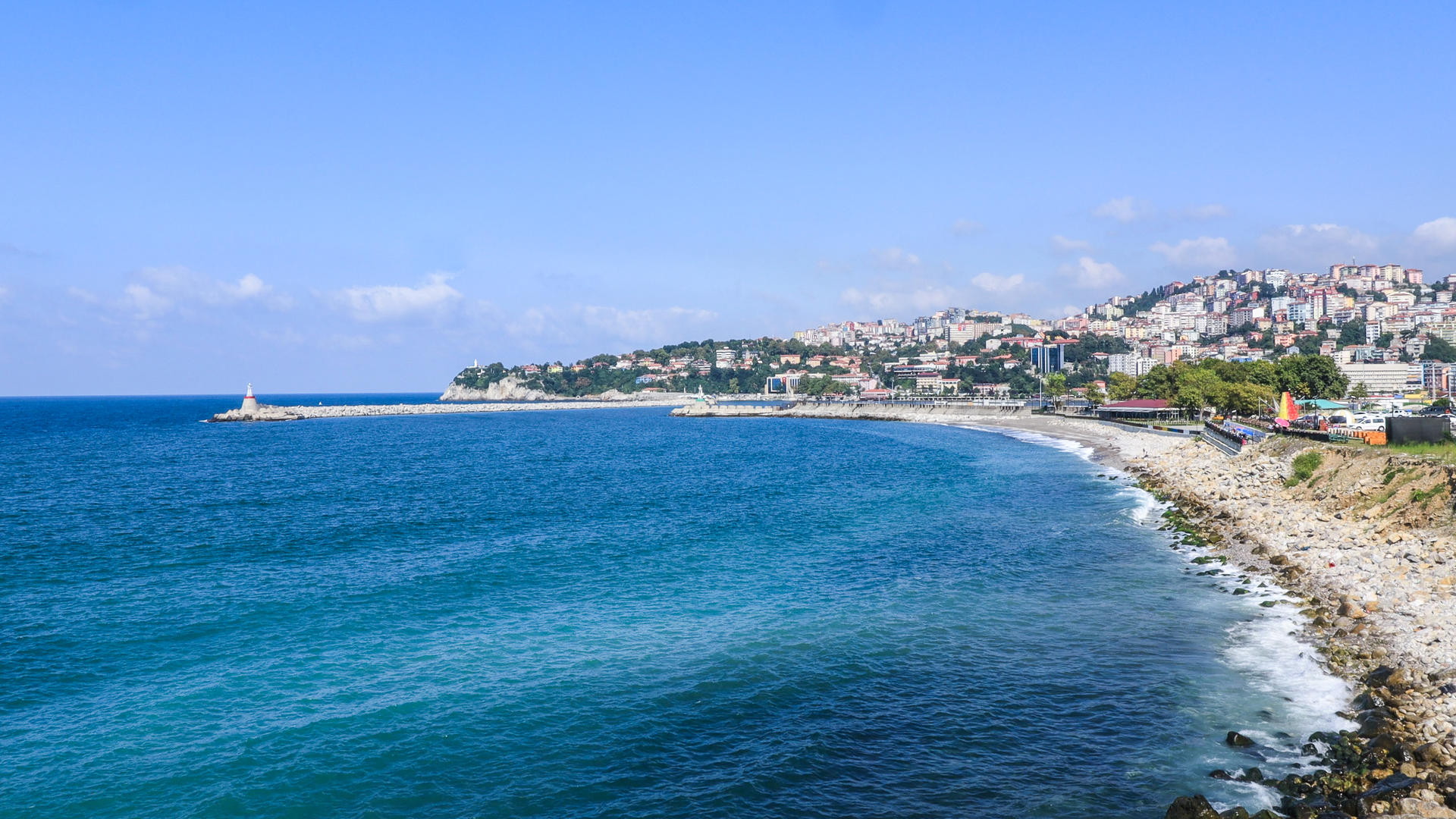 土耳其地中海旅游城市费特希耶实拍视频视频的预览图