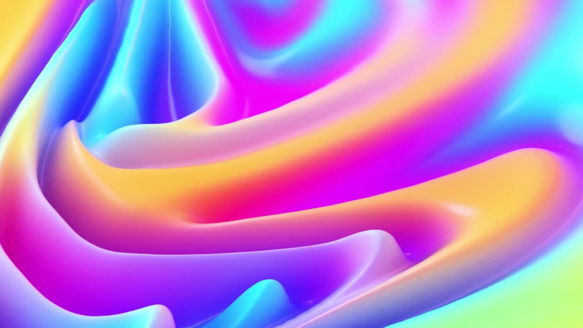 4K炫彩艺术抽象流体液体背景视频视频的预览图