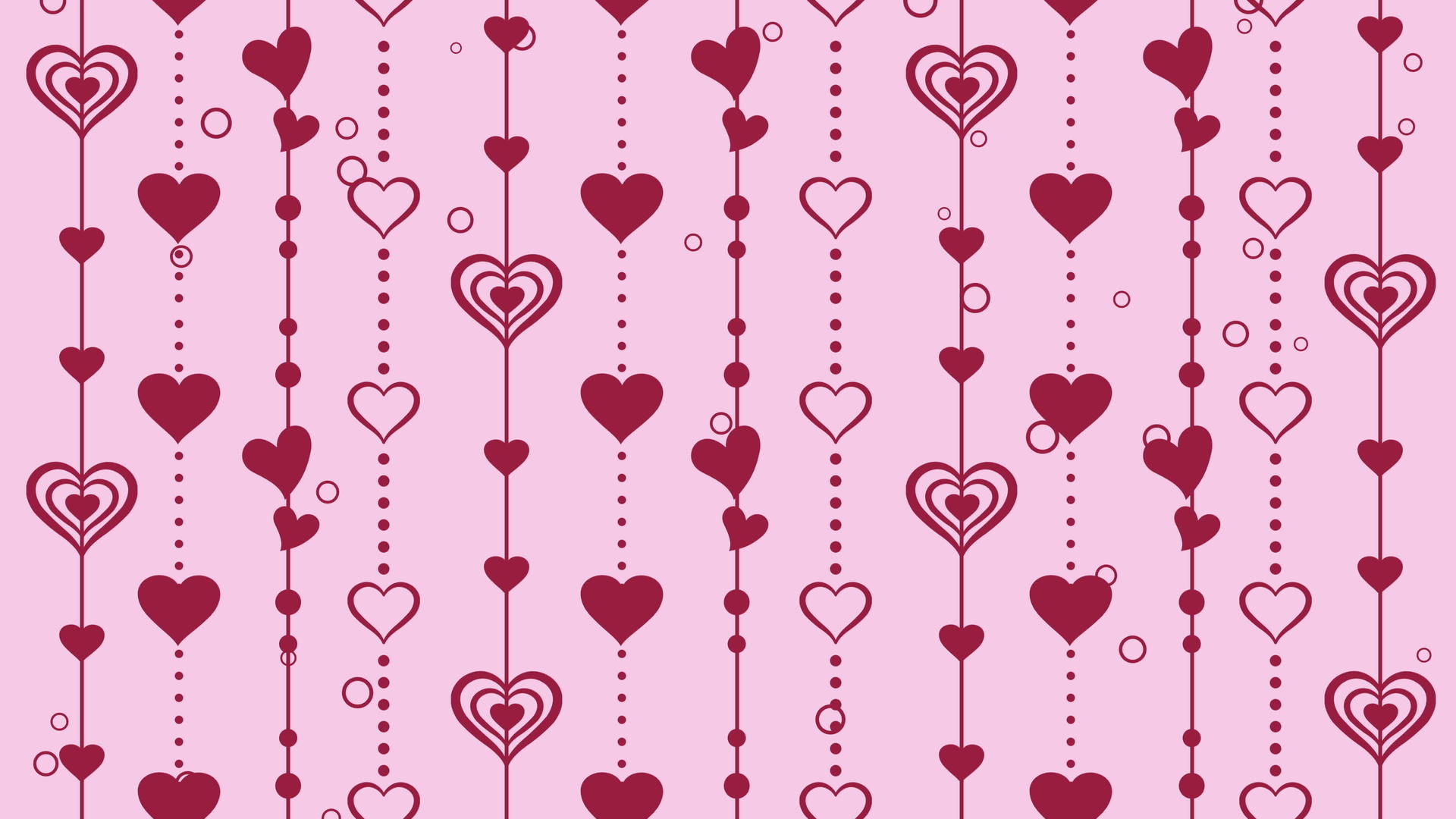 红心模式背景情人节视频的预览图