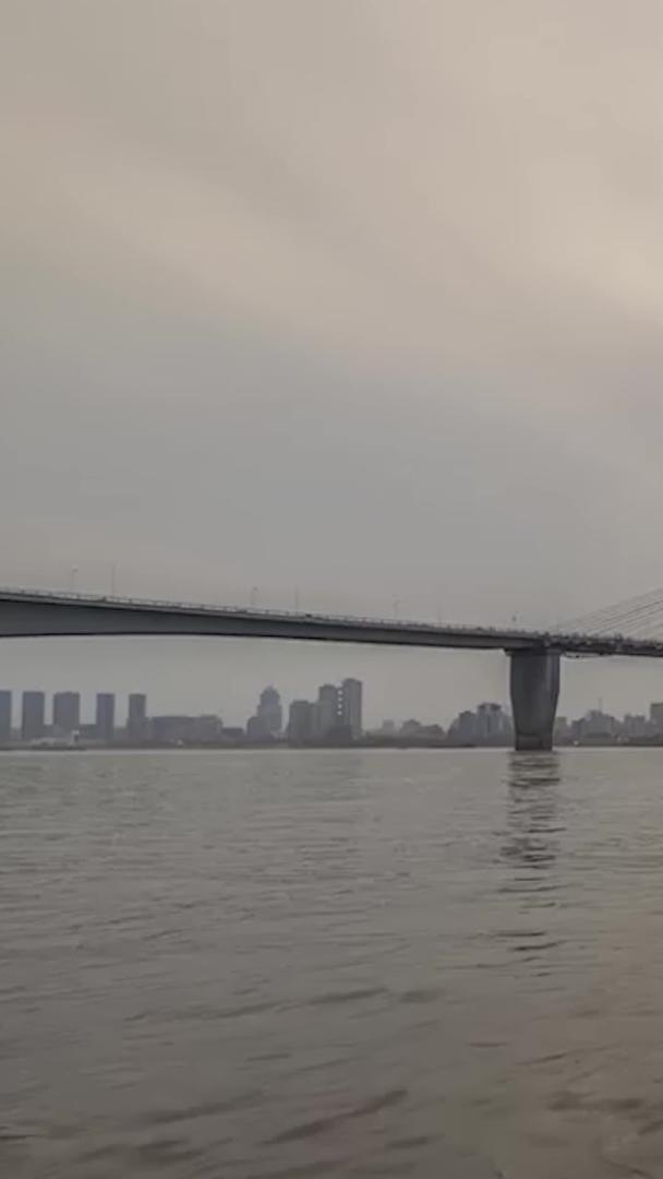日夜延迟的武汉长江二桥视频视频的预览图