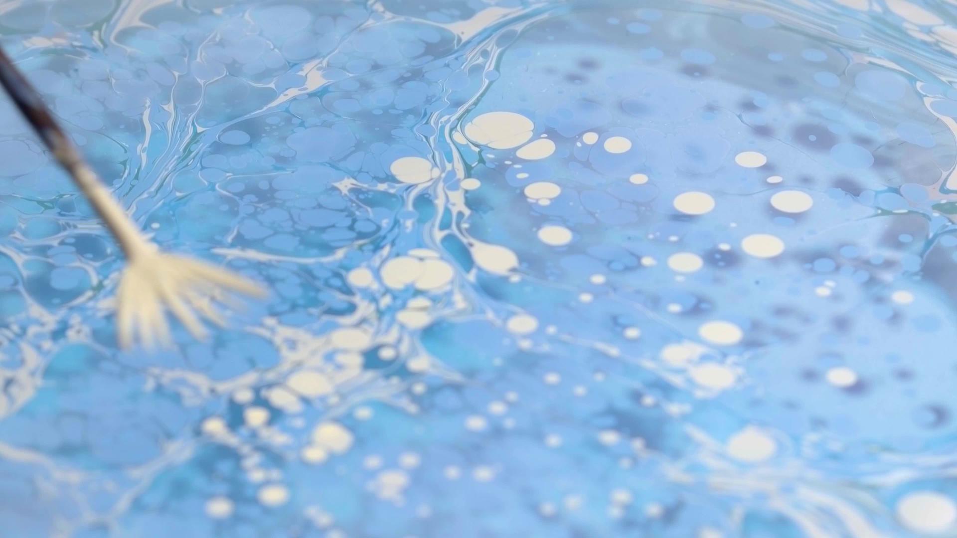 抽象石油涂式视频的预览图