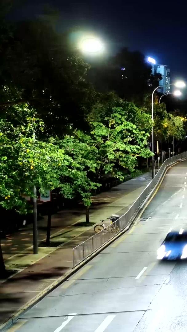 深圳夜间主干道交通延迟视频的预览图