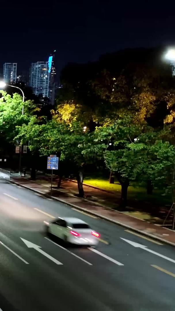 深圳夜间主干道交通延迟视频的预览图