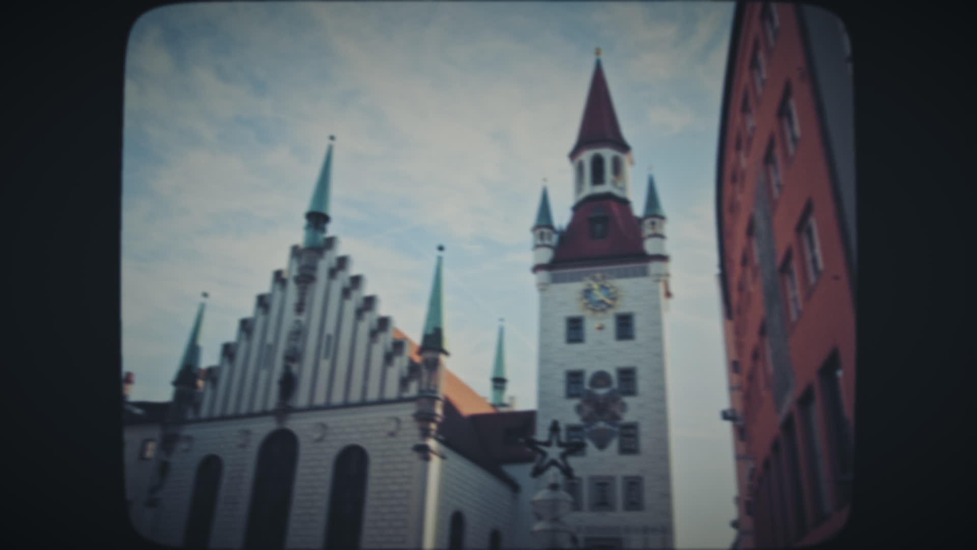 冬季慕尼黑广场视频的预览图