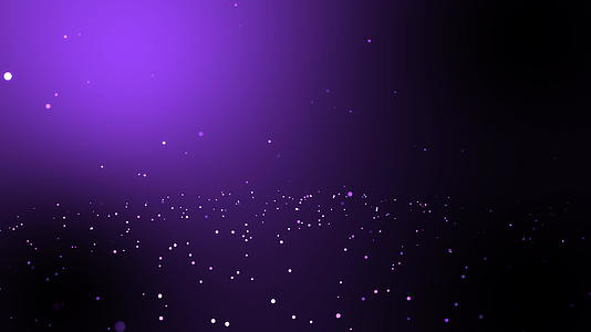 3D动态紫外线粒子落在表面并弹射3D动画背景视频的预览图