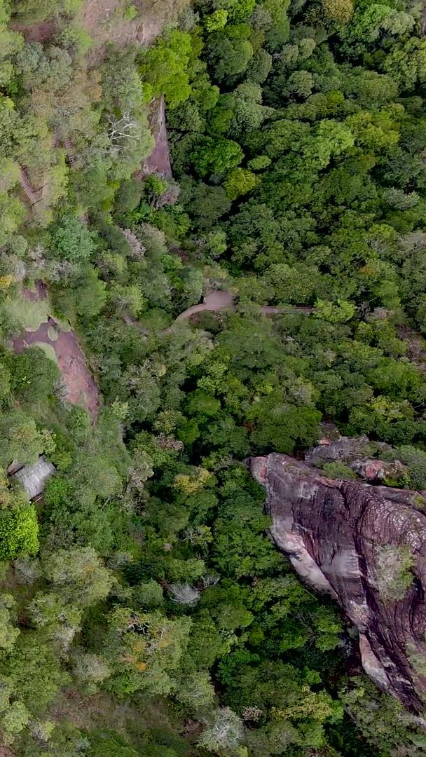 世界自然遗产高山丹霞地貌云南老君山自然景观视频的预览图