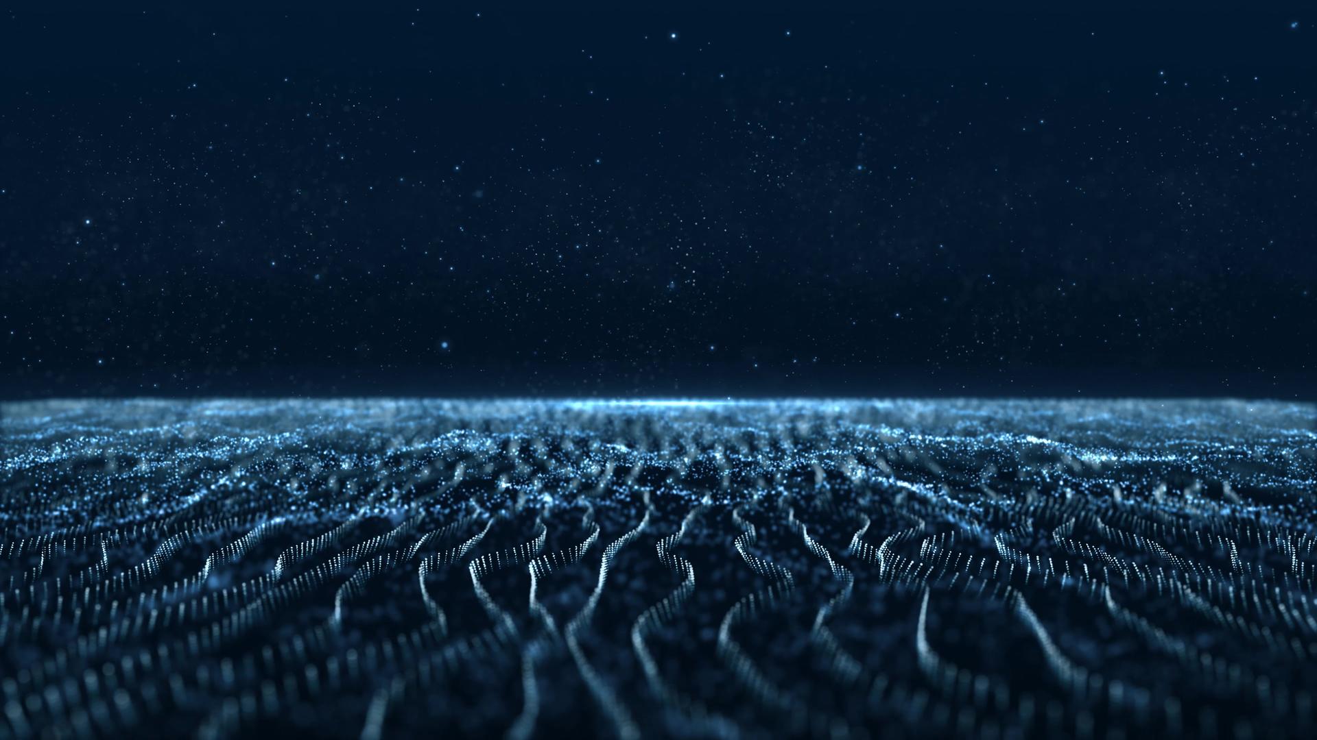空间穿梭粒子光线背景视频的预览图