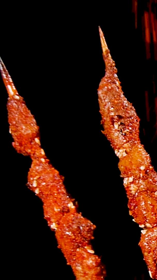 美味烤肉串视频的预览图