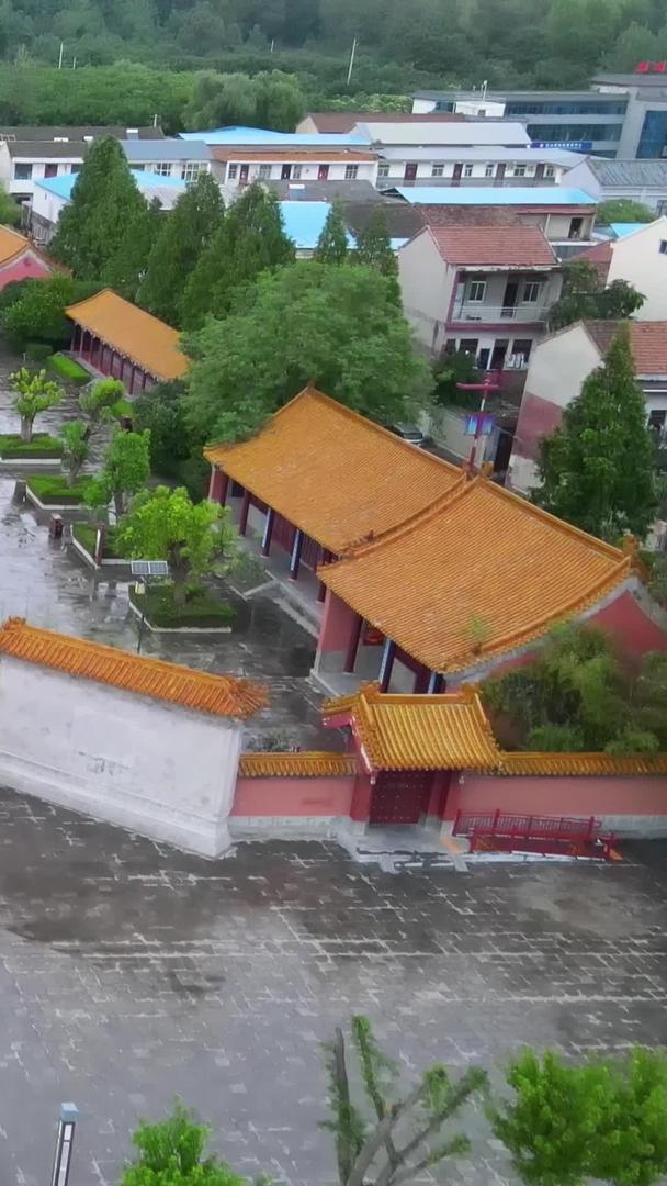 5A景区芒淞山旅游区高太祖斩蛇园航拍视频的预览图