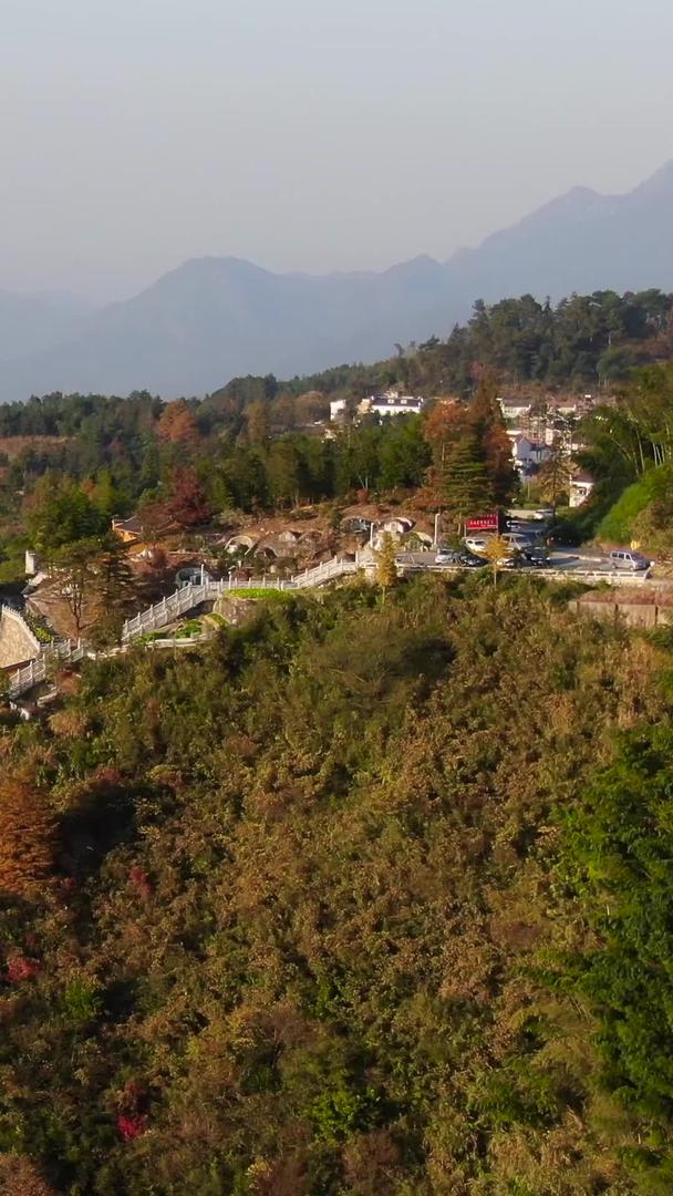 安徽著名旅游景区九华山风景区净戒禅院视频视频的预览图