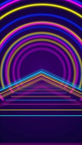 粒子光线隧道绚丽栏目背景视频的预览图