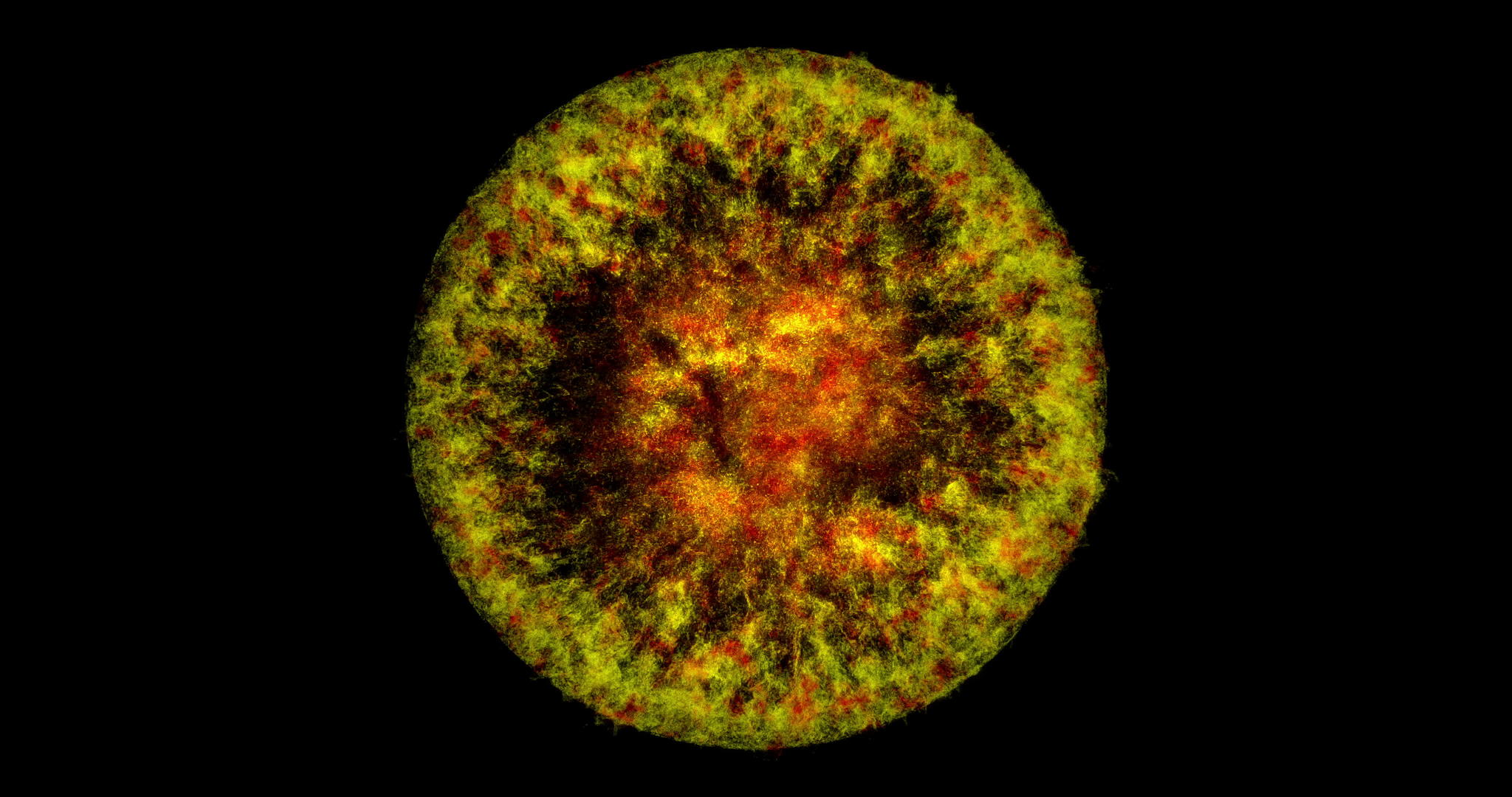 火环爆炸冲击波3D阿尔法频道循环动画视频的预览图