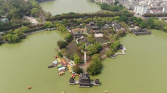 4K航拍广东惠州西湖5A景区视频的预览图