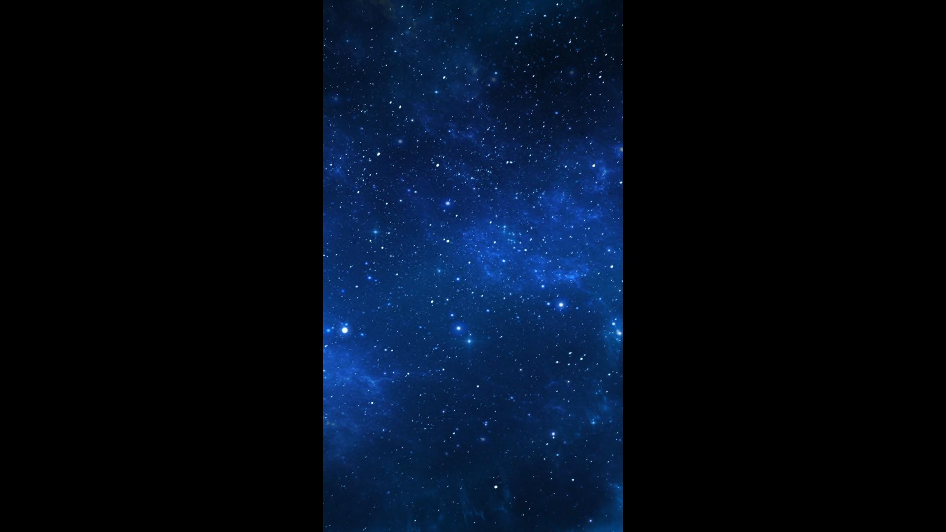 粒子星空唯美相册竖版视频视频的预览图
