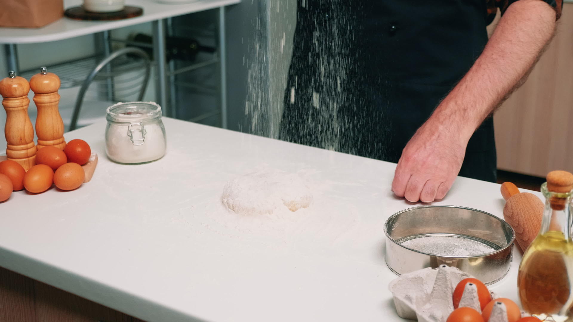 烘烤从面粉中提取面粉视频的预览图