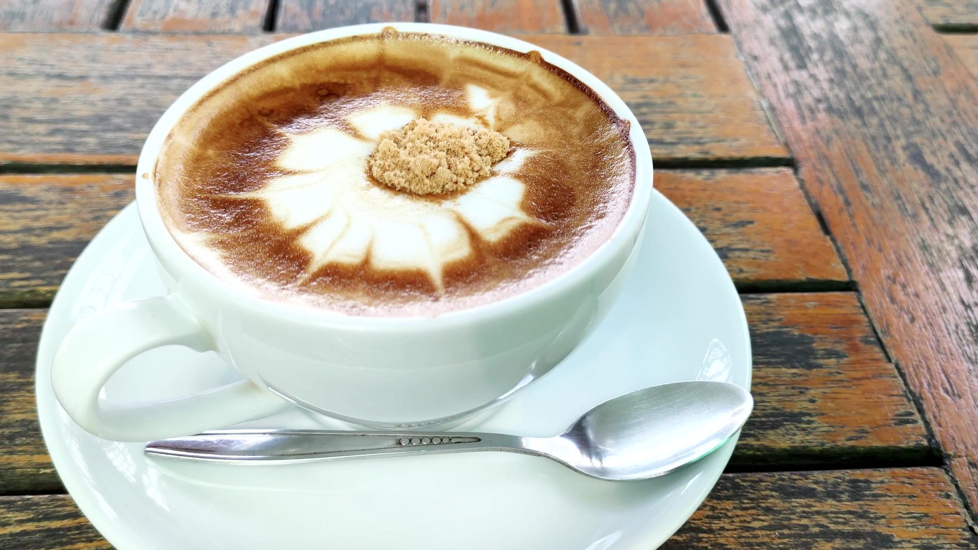 加糖热咖啡视频的预览图