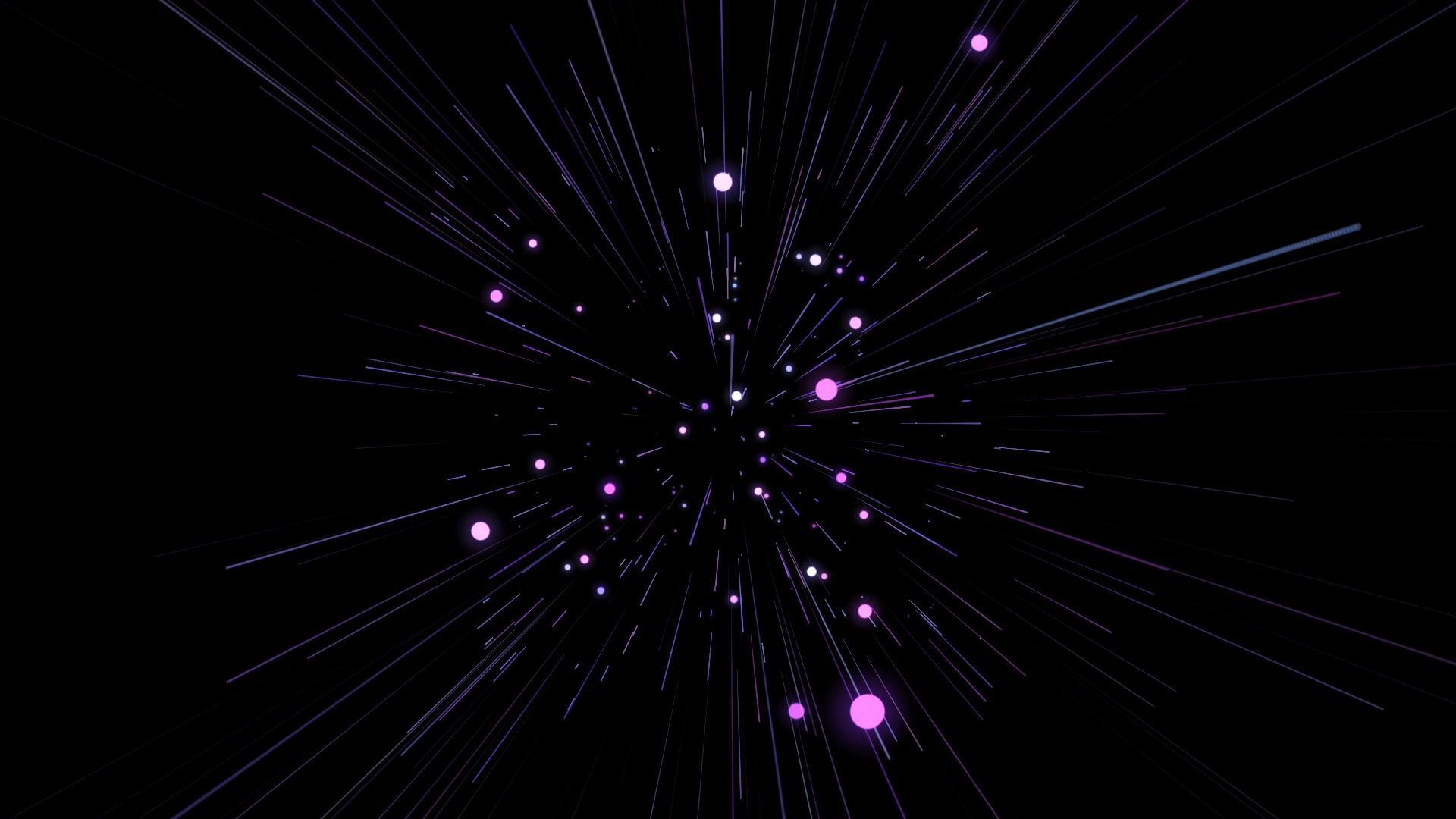 动态大气粒子光线散发视频元素视频的预览图