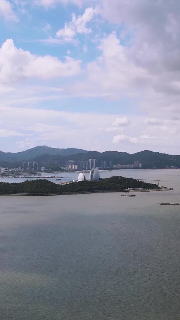 广东珠海航拍海景旅游风光素材视频的预览图