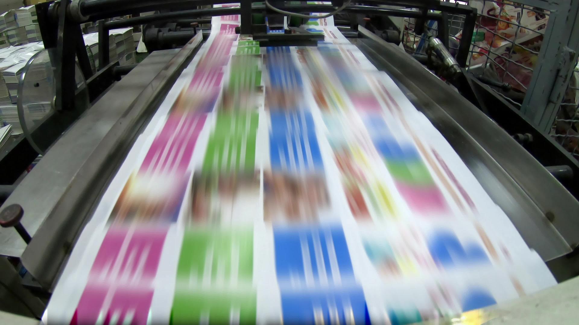 平面印刷机视频的预览图