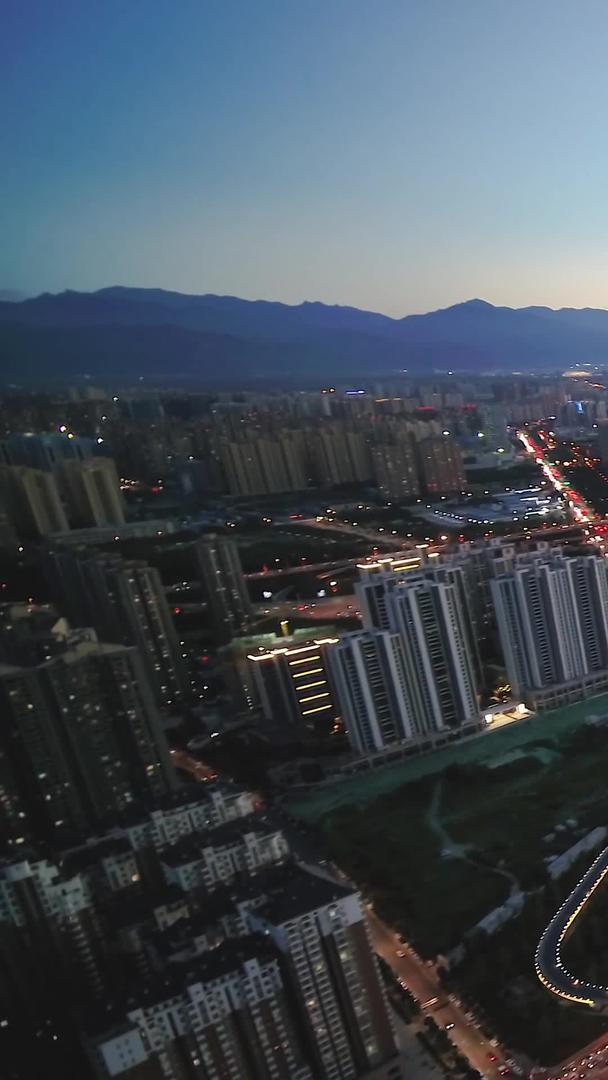 西安高新城市夜景视频的预览图
