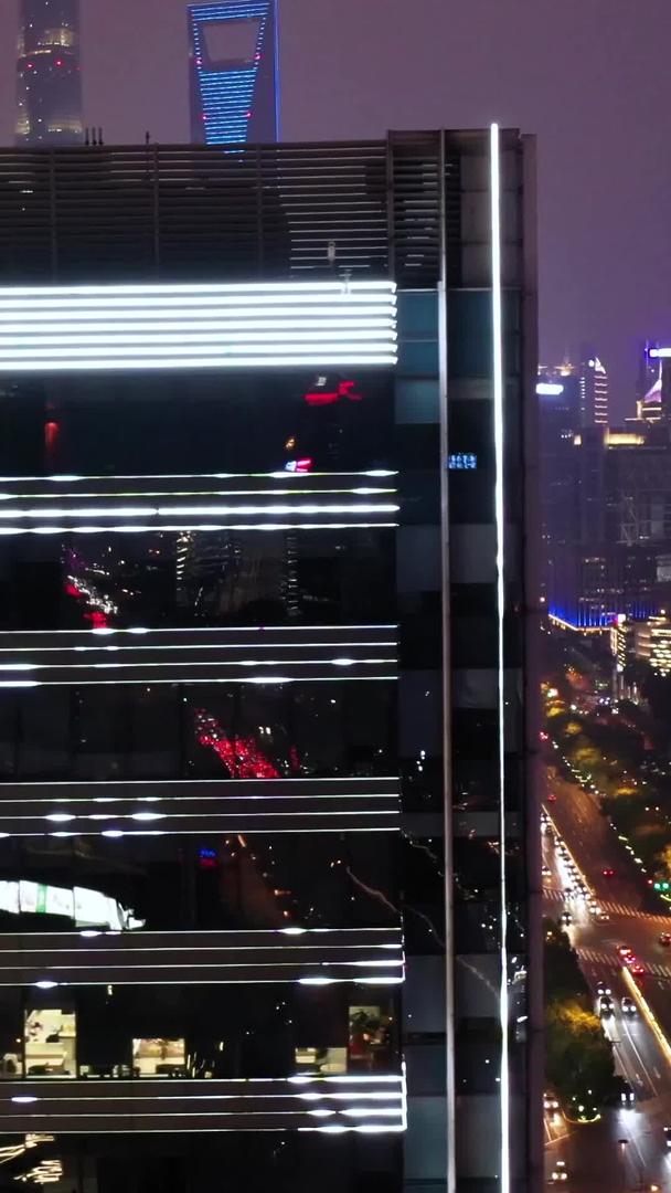 【城市宣传片】上海航拍夜景世纪大道合集视频的预览图