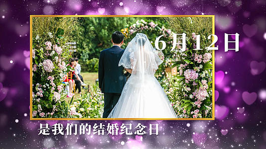 七夕表白婚礼婚庆求婚表白情人节AE模板视频的预览图