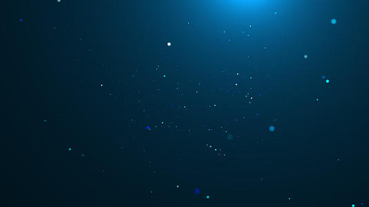 蓝色粒子背景素材视频视频的预览图