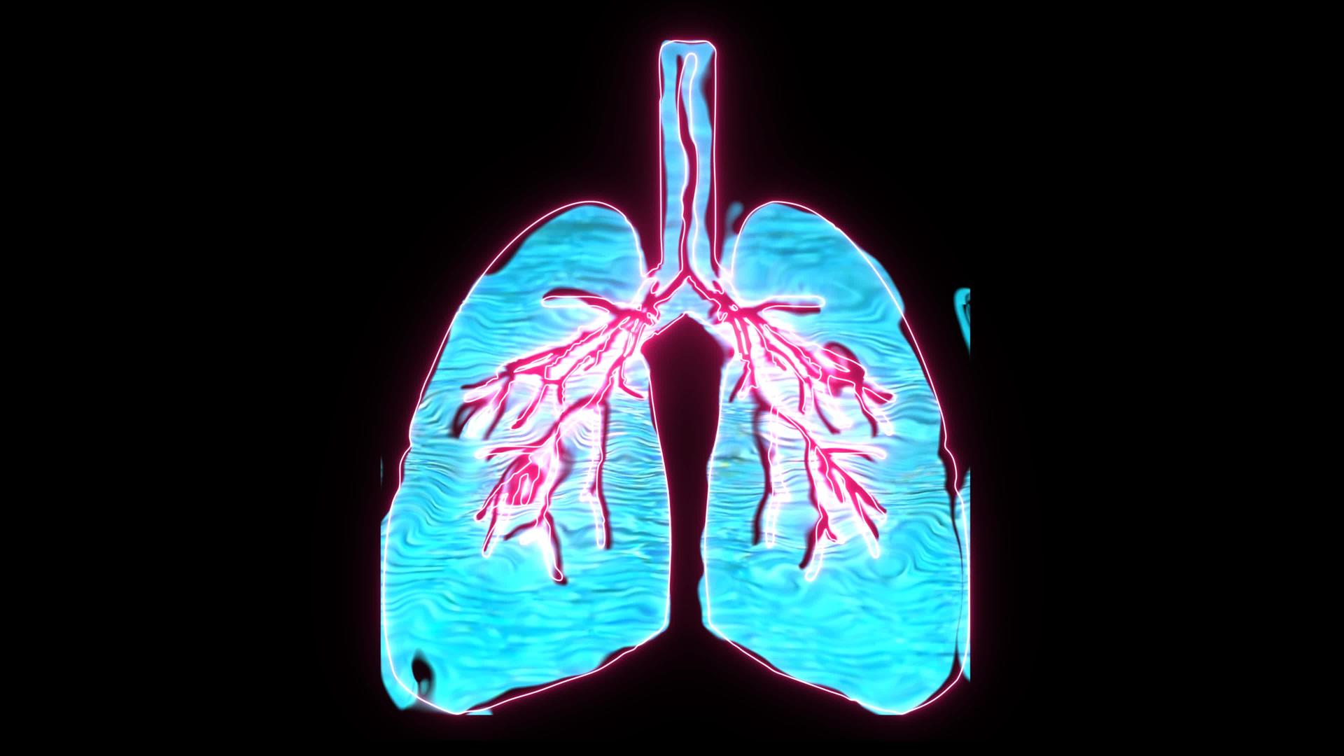 肺水肿象征着非常危险的呼吸系统视频的预览图