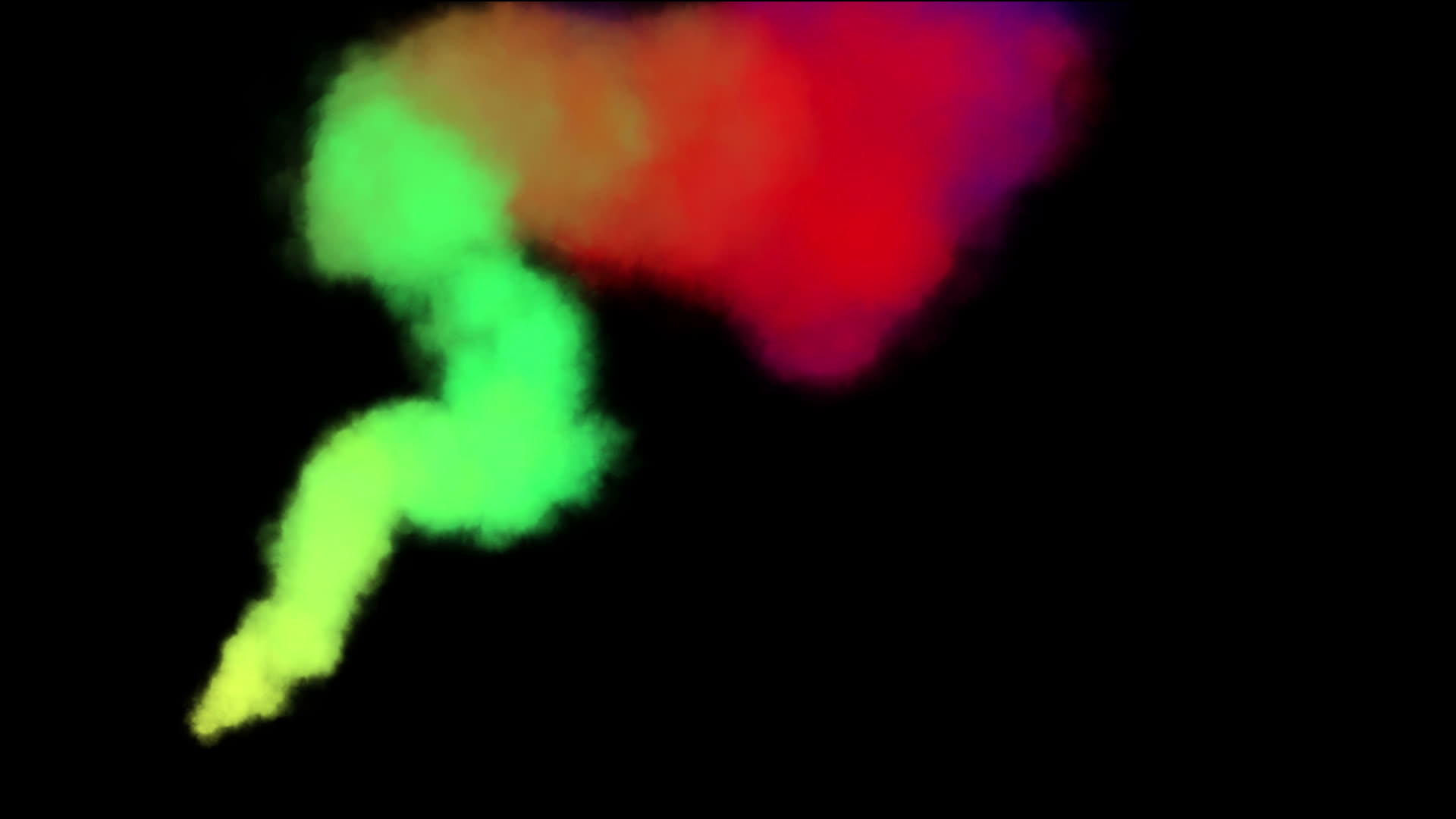 彩虹艺术香味流动背景视频的预览图