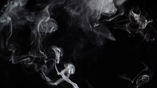 黑背景烟雾视频的预览图