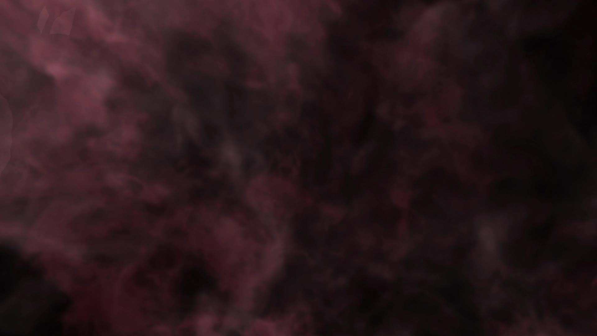 黑色背景中的粉红色烟雾视频的预览图