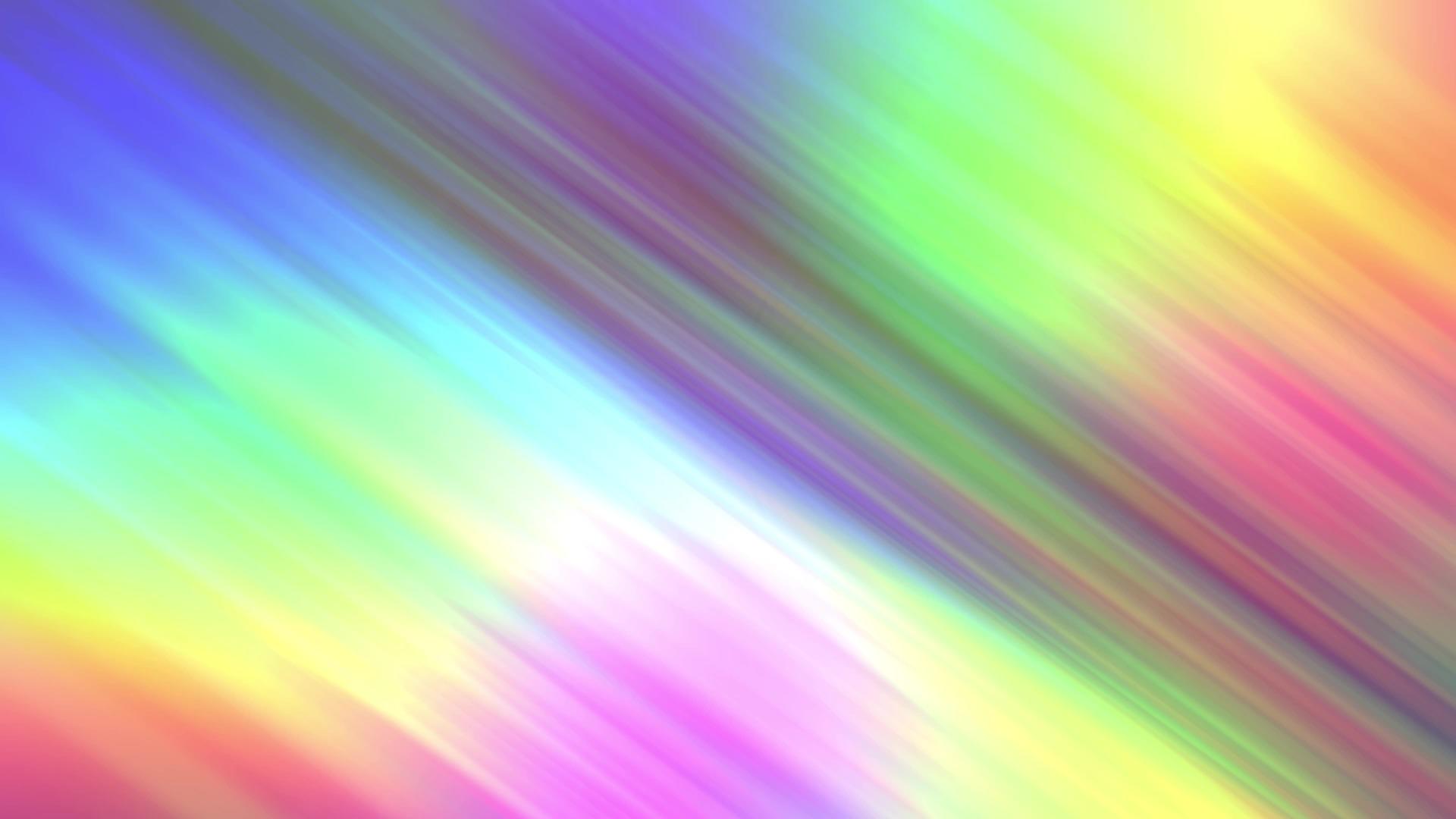 带有彩虹线的抽象模糊背景视频的预览图